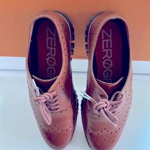 Men’s Cole Haan size Brown, 9M Wing Oxfords. Brown. New. No tags.